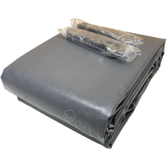 Truck Seat Gray No. 4 9.5 x 16.9 ft (2.66 x 4.6 m) Ester Canvas 2t Track 2T Long Truck