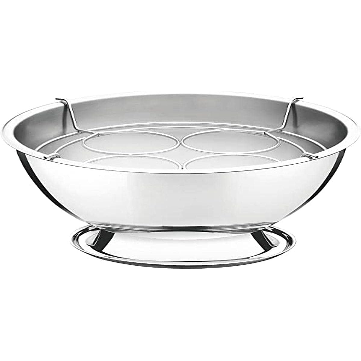 Tramontina Bar All Stainless Steel Champagne Cooler, 36cm, Size that can cool 4 wine bottles, Storage for 4 bottles, Comes with a partition frame, Lightweight, Respect for the Aged Day, Housewarming Gift, Made in Brazil, 61414/360 TRAMONTINA