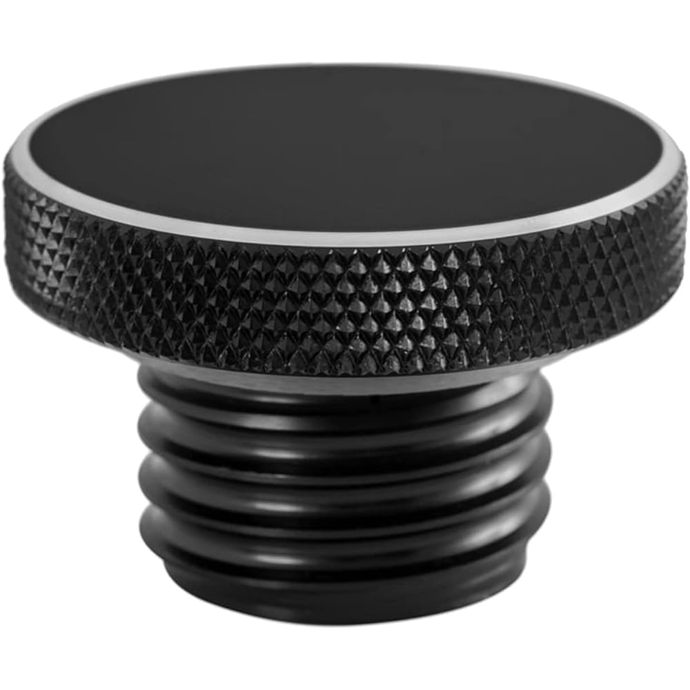 Motone Tank Cap T100 T120 Street Twin Street Scrambler Harley Sportster Dyna Iron Aluminum Black NXS006