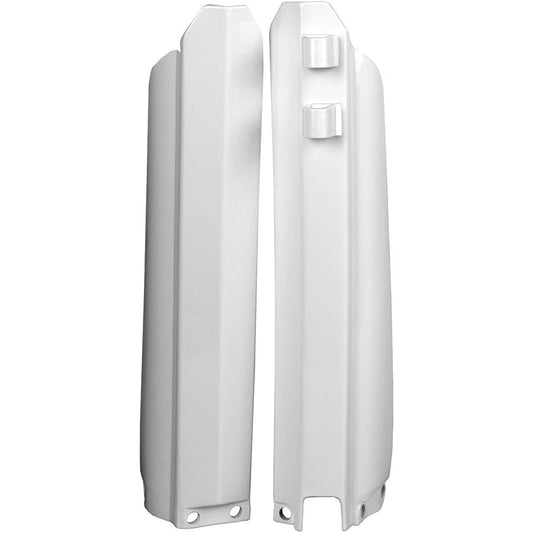 POLISPORT Lower Fork Protector White YAMAHA WR250F WR400F YZ125 YZ250F YZ426F