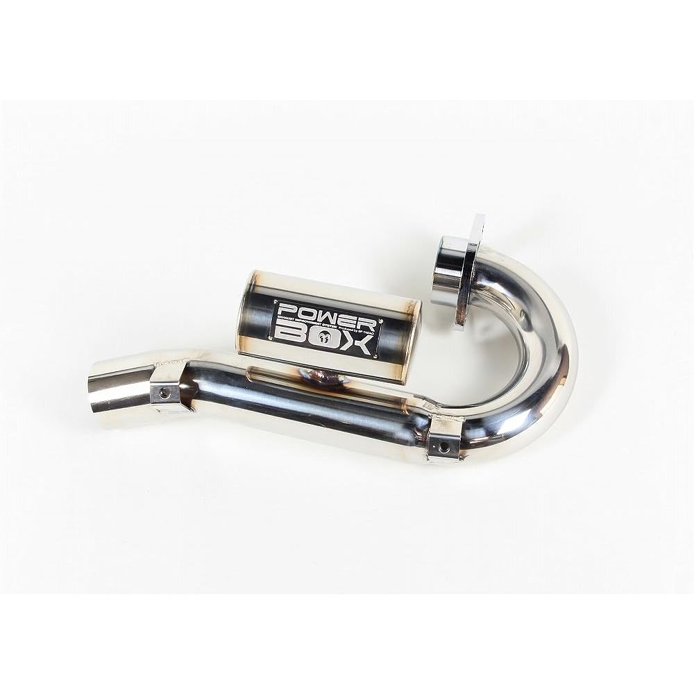 Special Parts Tadao (SP TADAO) Exhaust Pipe POWER BOX PIPE2 Stainless Steel Polished Finish WR250R(JBK-DG15J) WR250X(JBK-DG15J) WR2-PB-02