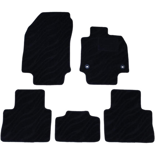 D.I Planning [Toyota Harrier MXUA80 MXUA85 AXUH80 AXUH85] Floor mat Woven pattern black External product