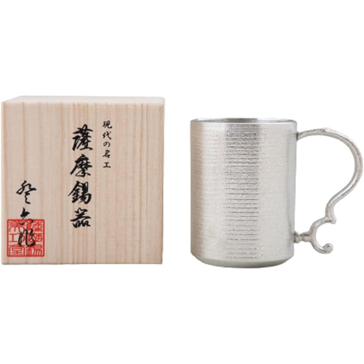 Satsuma tin mug Diameter 7.2 x Height 9.6cm 320ml Product number 82