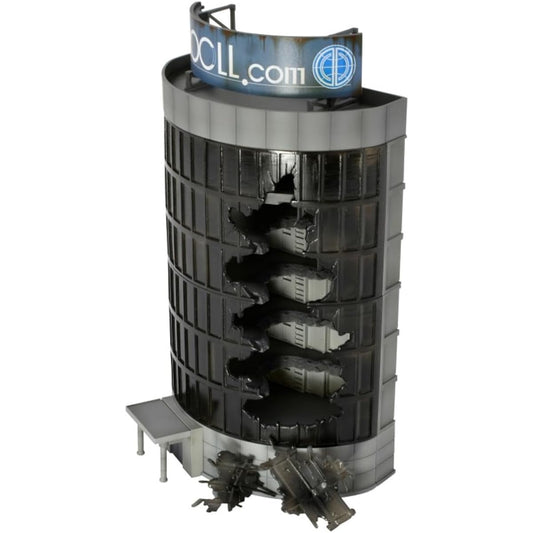 TOMYTEC 1/144 GeoColle Combat Series DCM23 Office Building Painted Plastic Model 323723