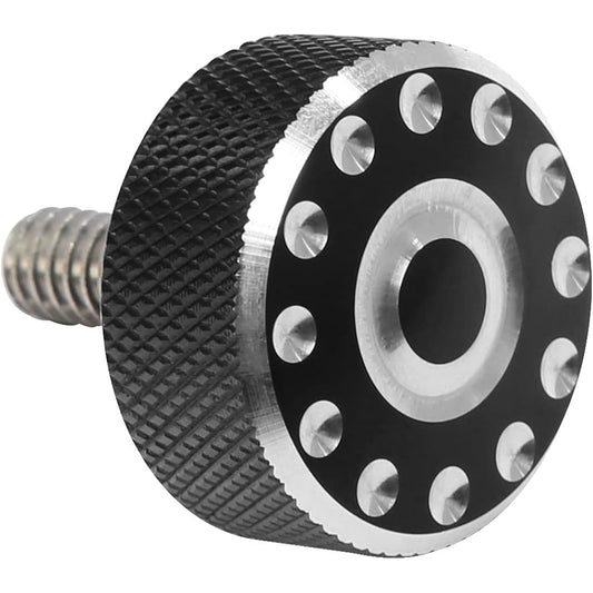 Billet Aluminum Seat Bolt Screw 1/4"-20 Thread for Harley-Davidson 1996-2022 Harley-Davidson Bolt Seat Nut Harley-Davidson Accessories Sportster Dyna Softail Electra Glide Street Glide Street Glide