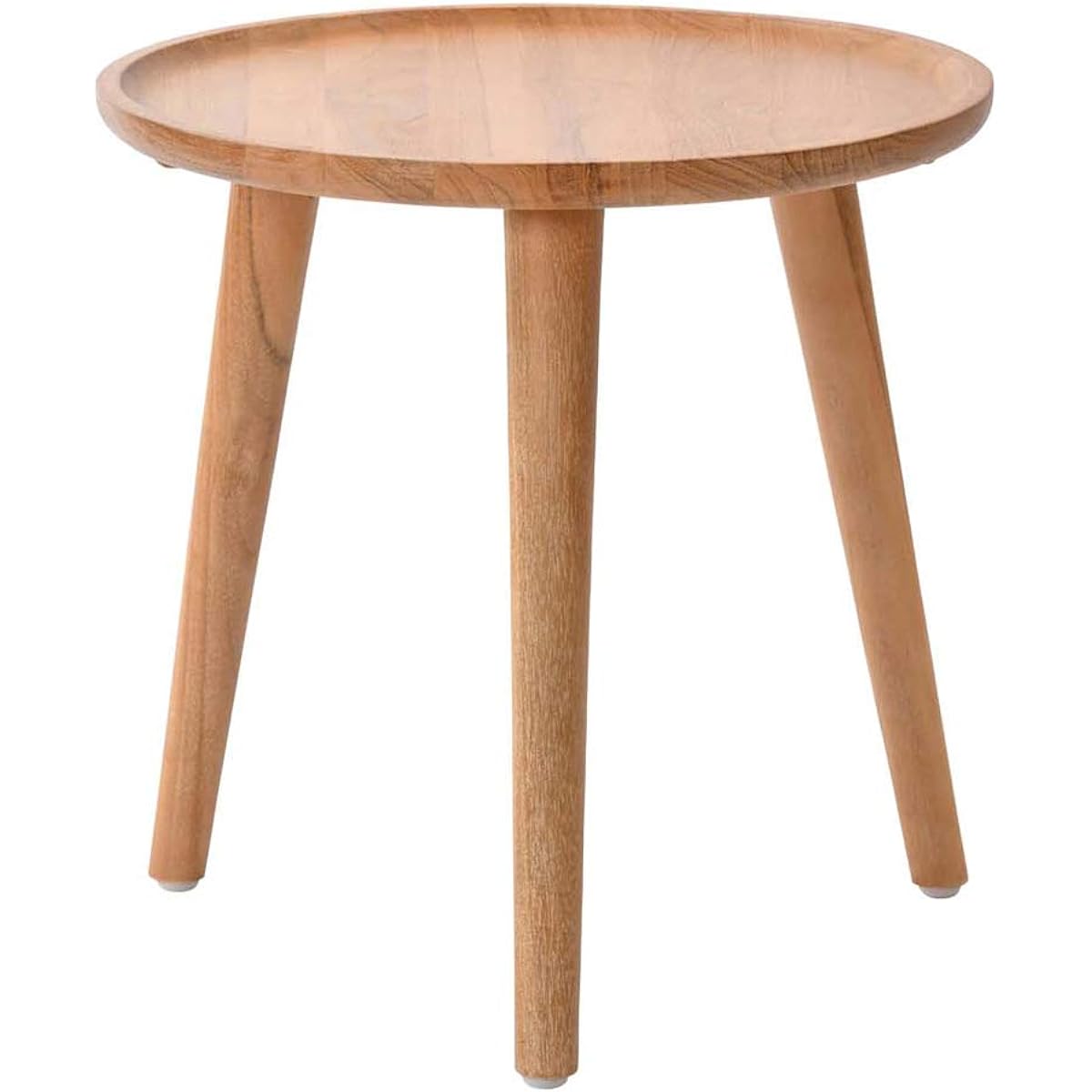 Sunflower Rattan Side Table Natural Width 45 x Depth 45 x Height 45 cm Solid Teak Side Table T080XP