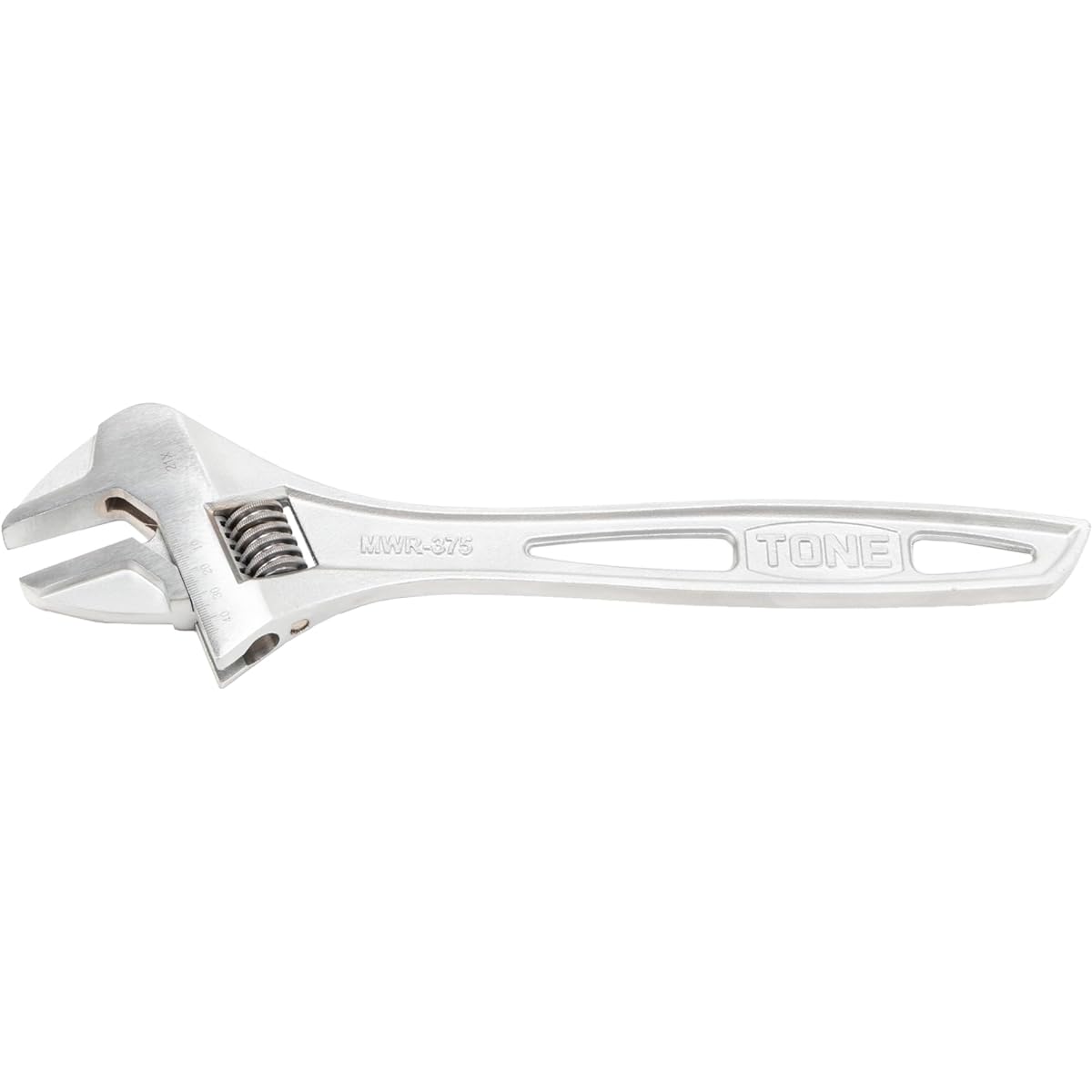 TONE Adjustable Wrench (with scale) MWR-375 Total length 375mm