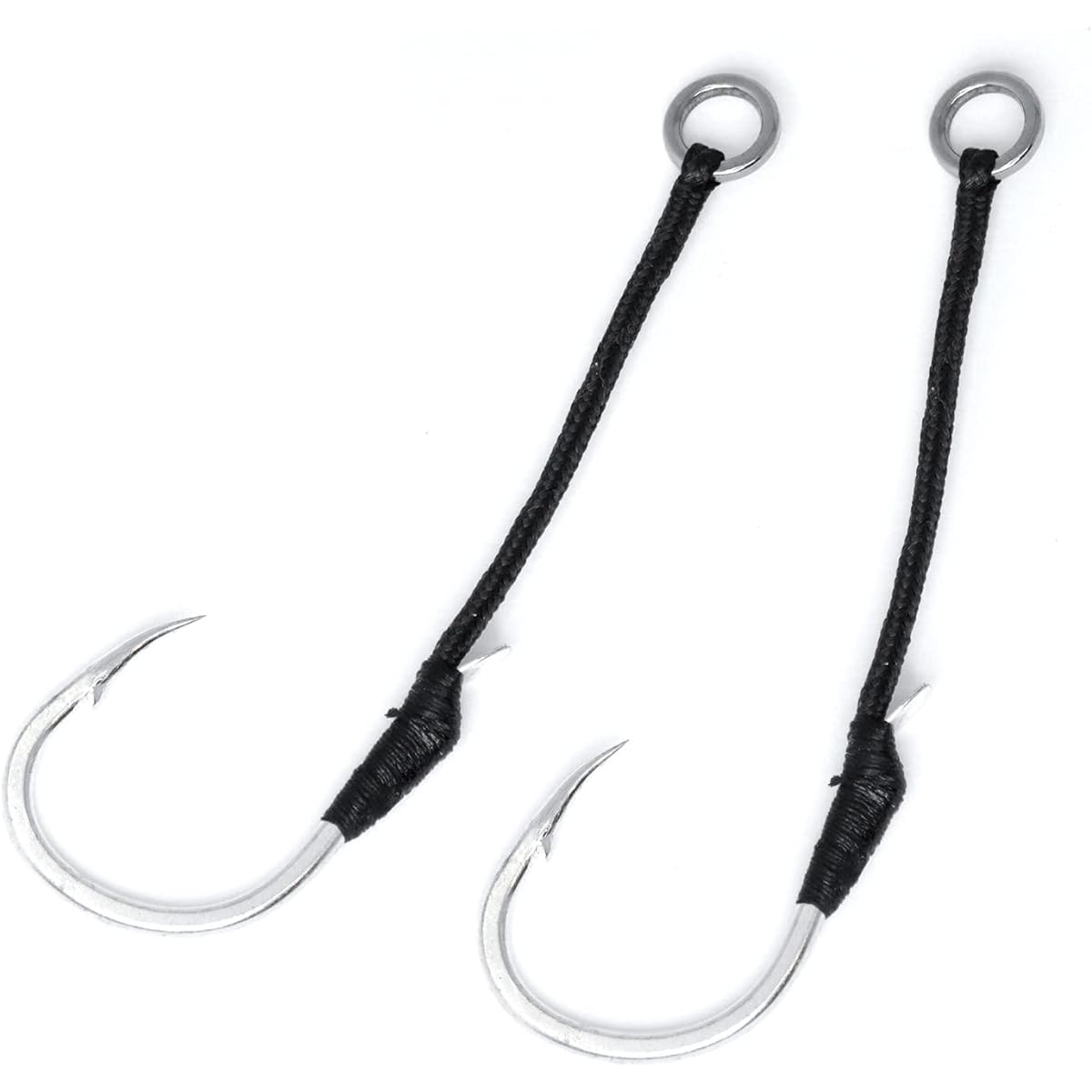 Fishing Hook Fishhook Double Hook Single Hook Jigging Hook #3#4#5 Line 2cm 3cm 4cm Short Medium Long Metal Jig Lure Slow Jigging Jigging Jig Bluefish Yellowtail Amberjack Hairtail Amberjack Grouper Spanish mackerel Tonjigi Fishing Tackle Double Single BA