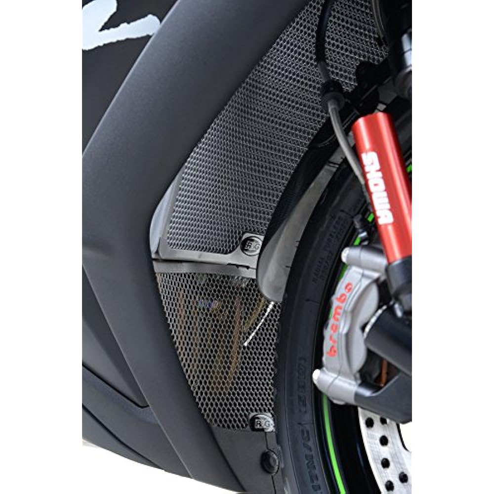 R & G (A-RUANDOZI-) Razieta-Ga-DO Aluminum Black ZX-10R (08-16) RG-RAD0200BK