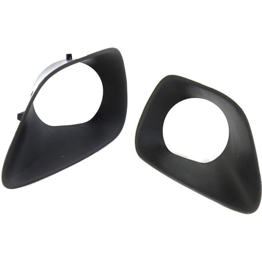 CARLIGHTS360: Jep Grand Cherokie Fog Light Besel Cover 2011 2012 2012 for Pair Ride Seat and Passenger Seat CH1038120 + CH1039120