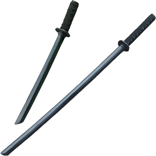 Felimoa Long Sword, Small Sword, For Practicing, For Practice, Black Sword, For Iaido Practice, Theater, Self Defense, Set of 2