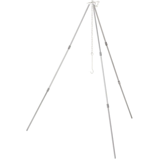 LOGOS mini tripod wide 81063125 Silver (approx.) Width 60 x Depth 52 x Height 79 cm