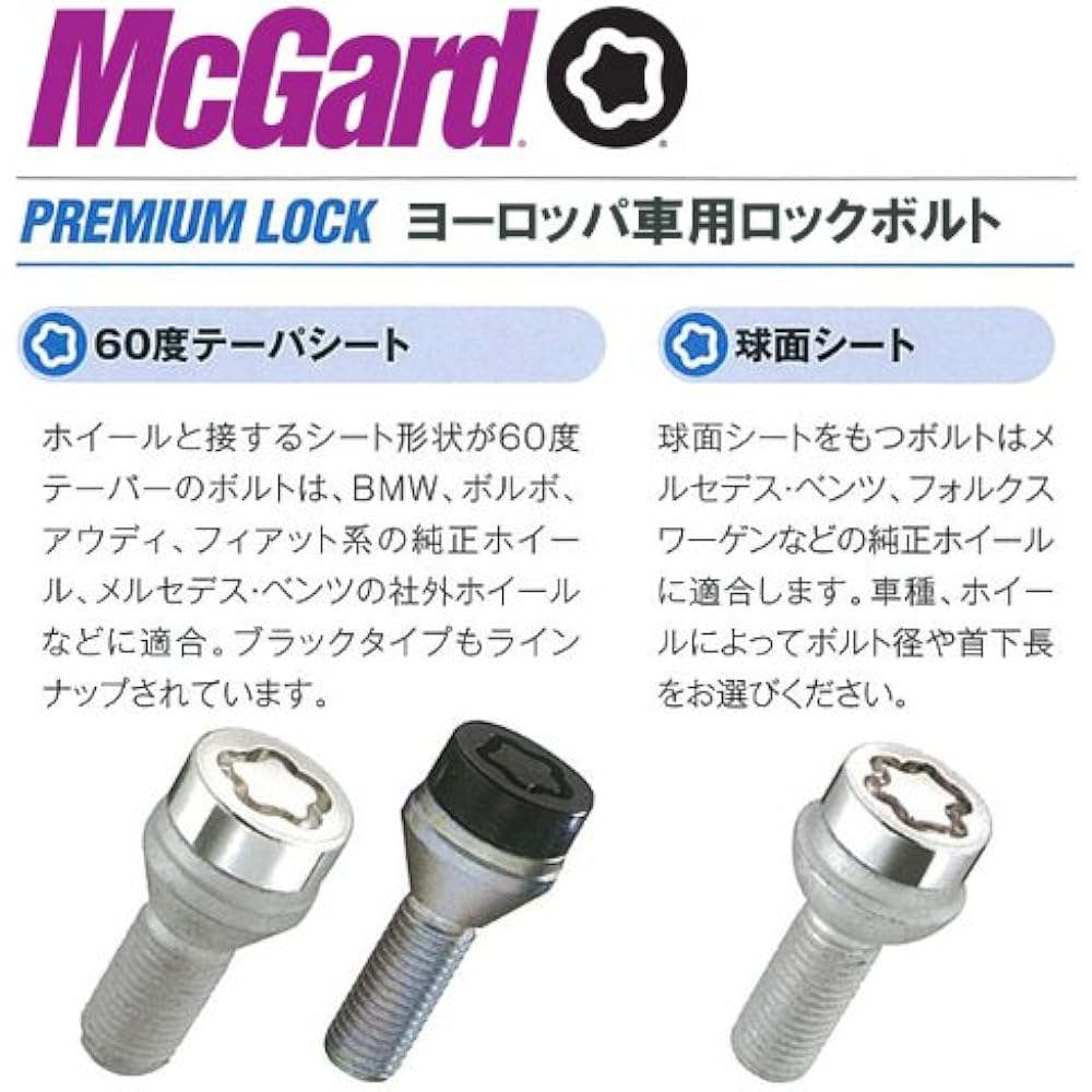 McGard MCG-83859 Rock Bolt M14X1.25 MINI Union Jack MCG-83859