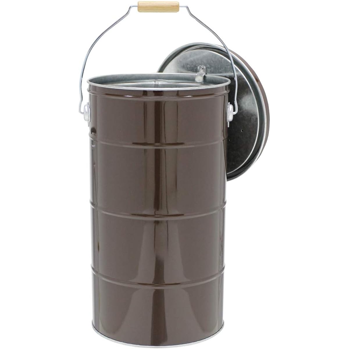 OBAKETSU Watanabe Metal Industry OBAKETSU Rice Stocker 10kg RS10BR Brown Large