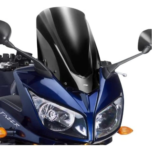 PUIG (Putch): Racing Screen YAMAHA FAZER 06-11 '/Black PUIG-4061N