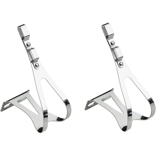 cinelli cinelli steel toe clip silver medium size 730PPM