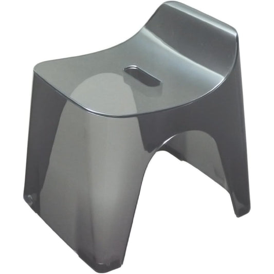 Shinkatech Hubus Bath Chair H25 Seat Height 25cm Clear Black 427635