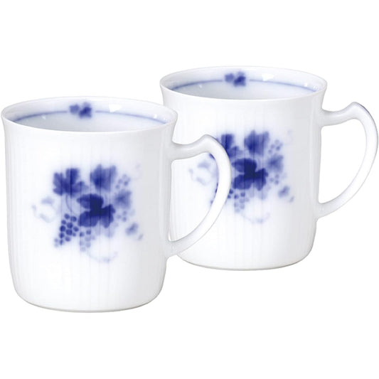 Okura Toen Vineyard Wind Mug Pair Set <Microwave compatible> 105CR/8080