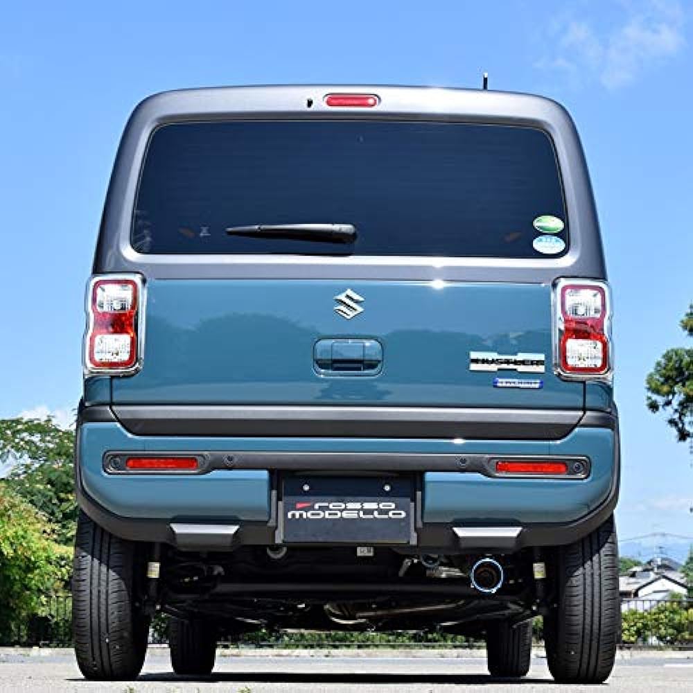 [sz005] Rosso Modelo MARVELOUS T1 Muffler Cutter Hustler MR52S 2WD Turbo Exclusive Titanium Outlet Flare Crossover MS52S