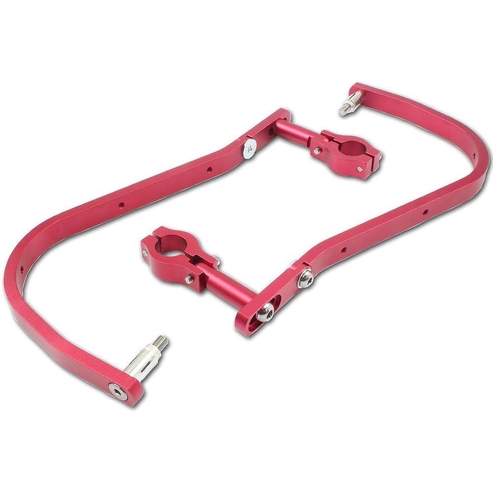 Rise Corporation Hand Guard with Angle Adjustment Function for 22.2mm Handle Red T05Z9990017RD