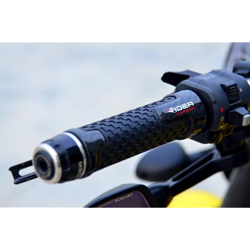 Carbon Handle Grip, 4.9 inches (125 mm), Twill Weave Thru Type, For ?0.9 inches (22.2 mm), HG3-125