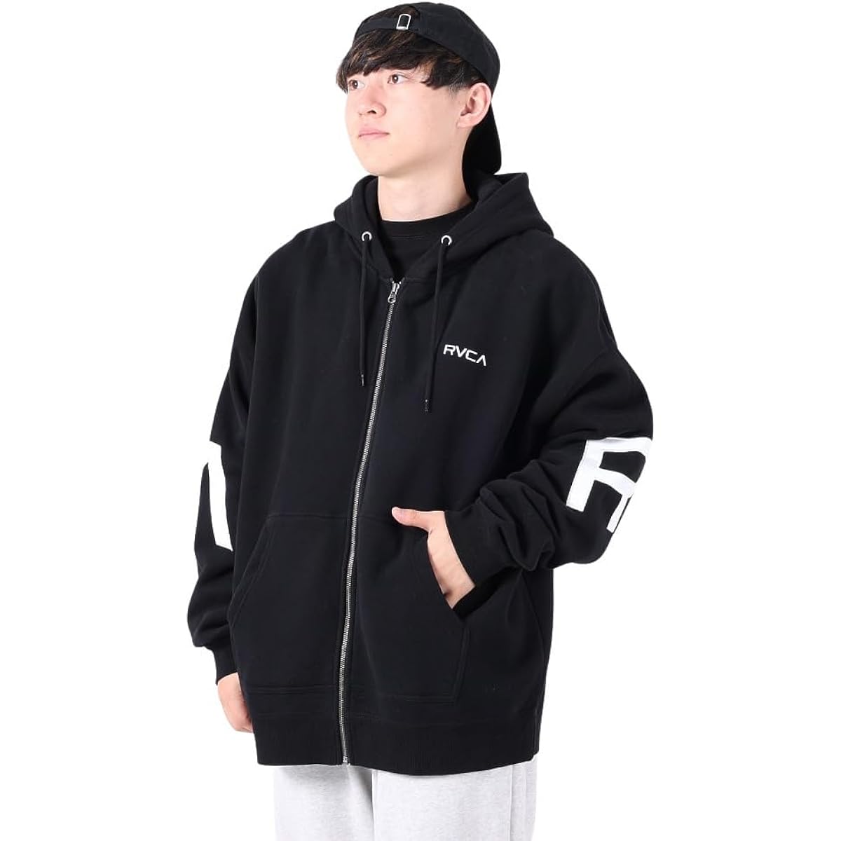 [Luca] 2023 Men's FAKE ZIP HOODIE Sweat Jacket [2023 Fall/Winter Model]