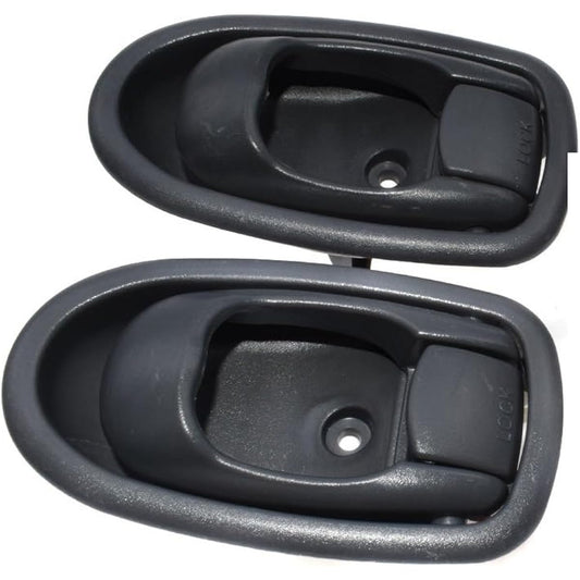 Car Parts internal door handle Frontoria left and right 8261029003 8261029002 Hyundai Erantra 1997 1998 1998 2000 Car parts (color: gray, size: Left Right Pair)