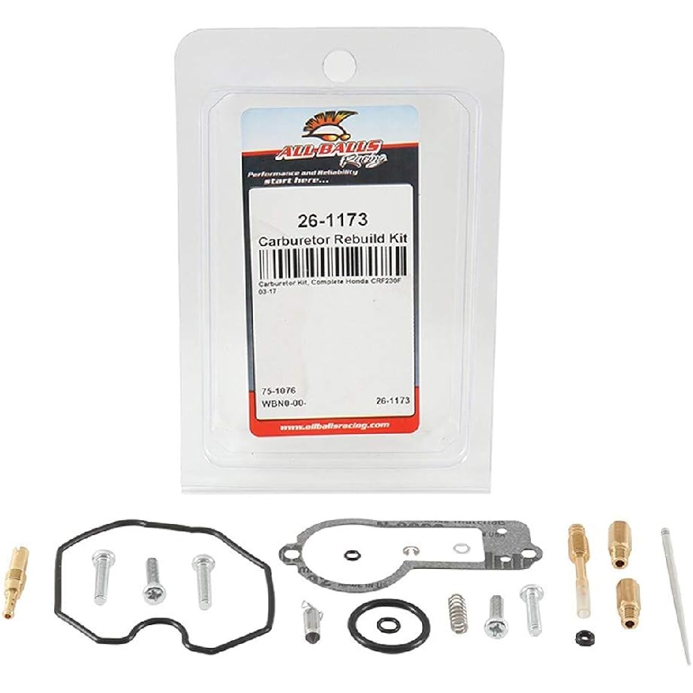 All Balls 26-1173 Carburetor Repair Kit (26-1173 Honda CRF230F 2003-2015)