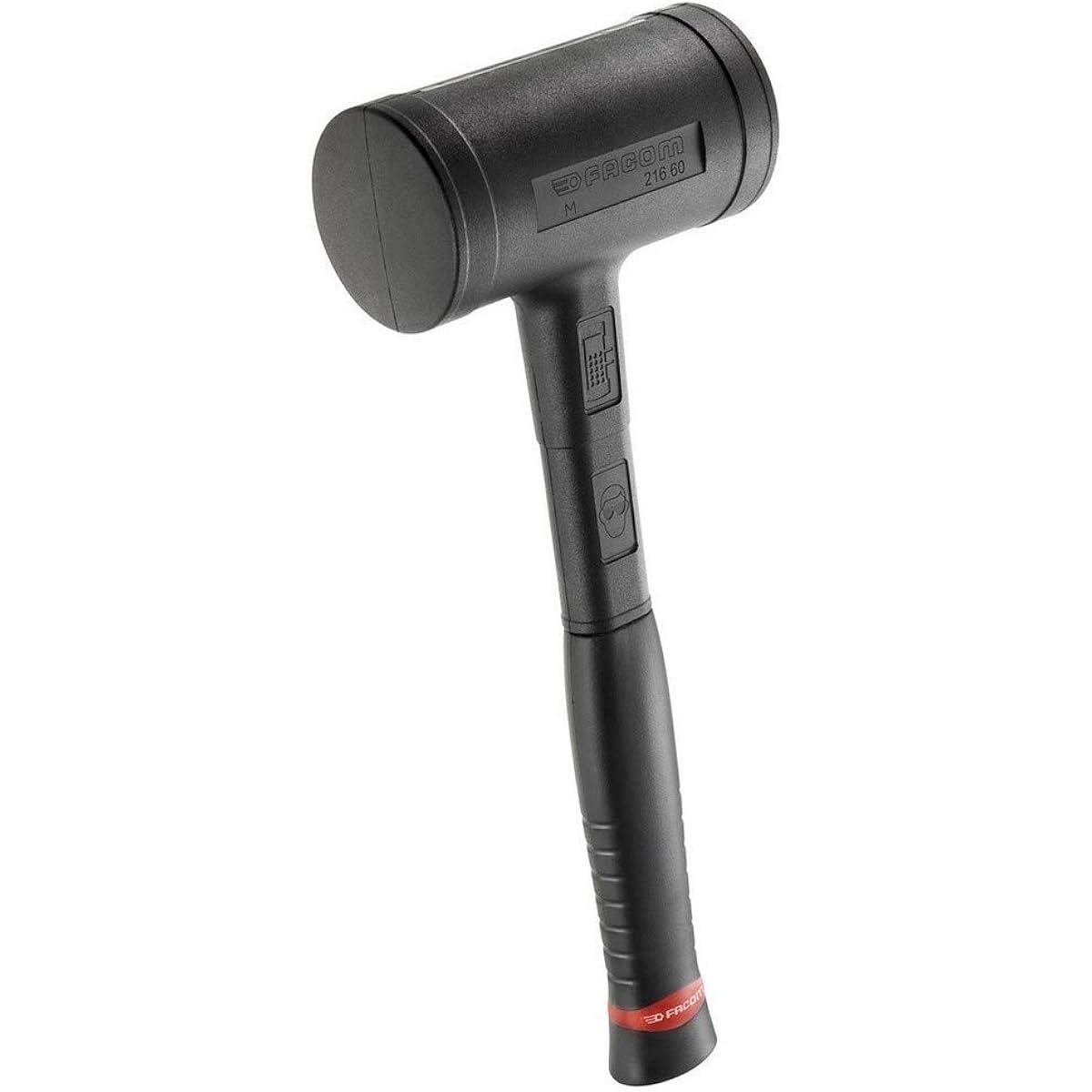 Facom One Piece Dead Blow Hammer Shockless Hammer Recoilless Hammer PVC Grip 0.65kg 216.40 FACOM