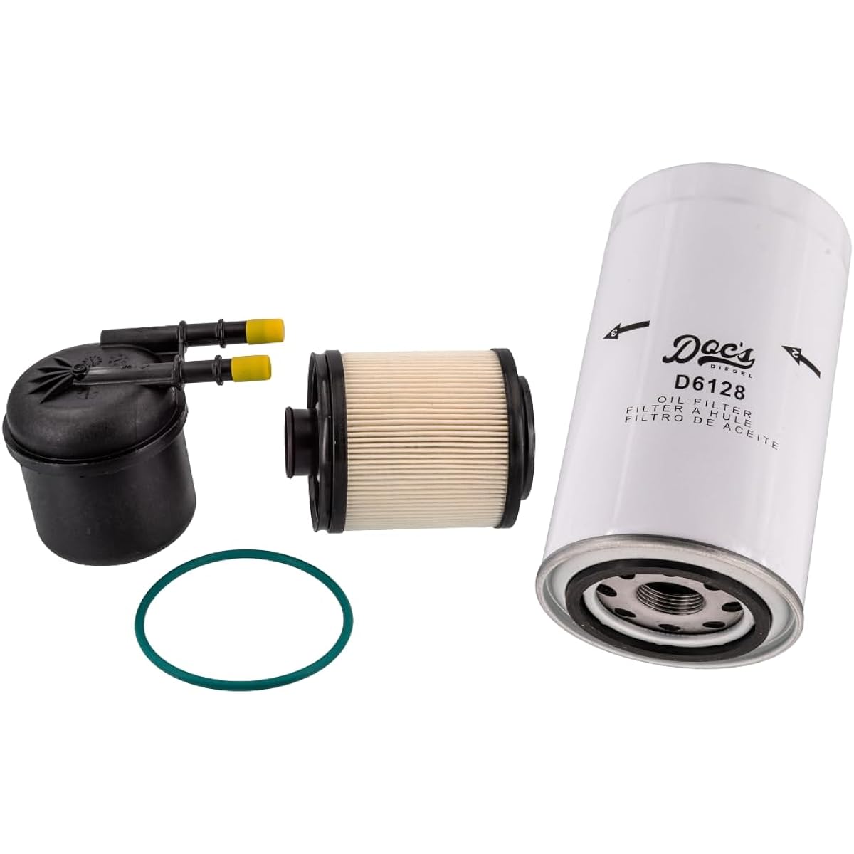 DOC'S DIESEL 11-16 6.7L Power Stroke Oil & Fuel Filter Kit/Replacement: Motor Craft