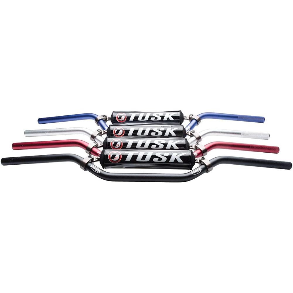 TUSK T-10 Aluminum 7/8 inch handlebar ATV Sports Bend Silver