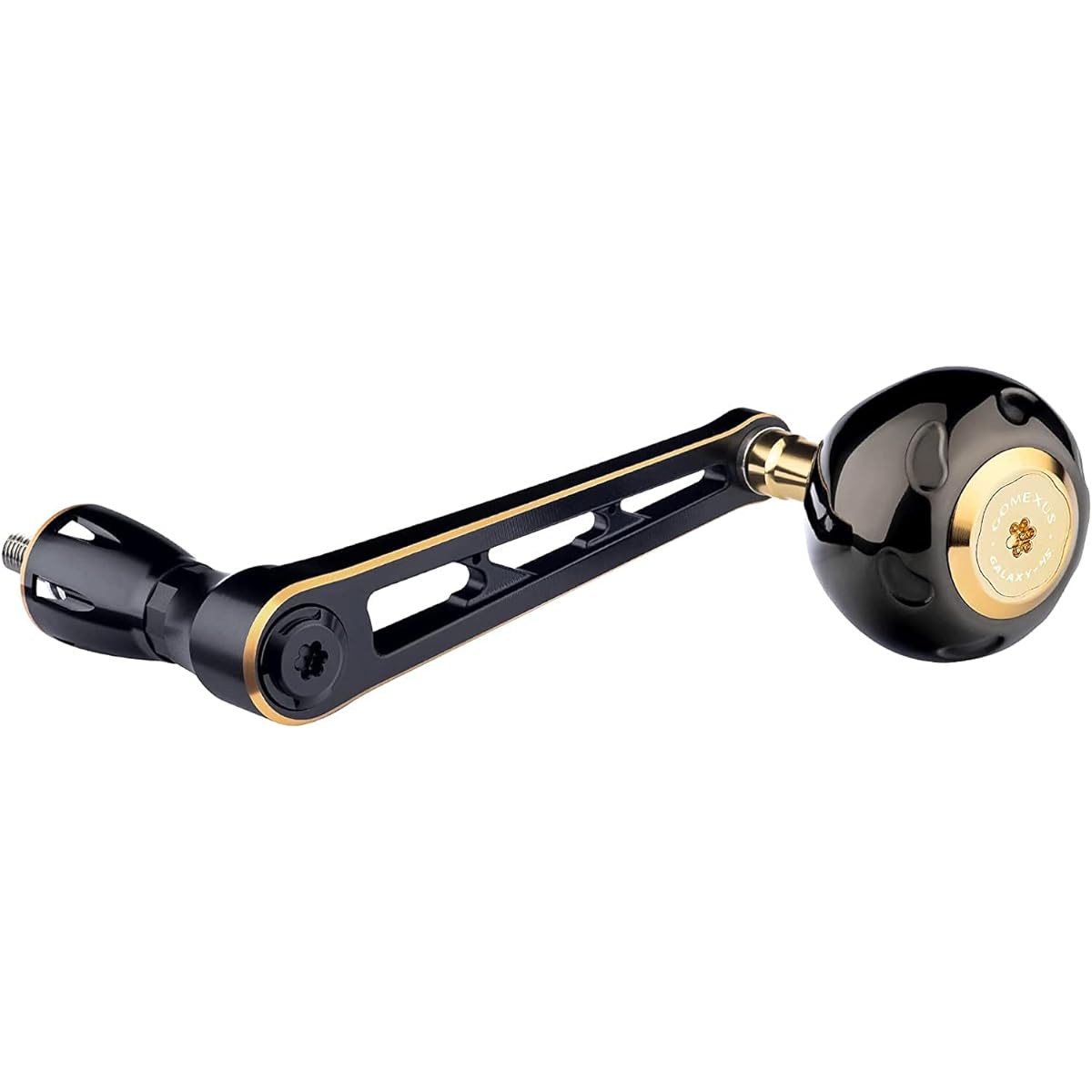 Gomexus CJ90 Reel Handle Shimano Daiwa Spinning Reel Compatible Reel Single Handle Saltiga SW Stella SW 90mm Titanium with Handle Knob Yellowfin Tuna Kingfish Offshore Jigging Bluefish Sea Fishing For Left and Right Use