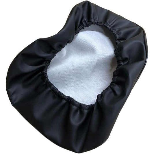 CHRIS-HCR1104-C10 Motorcycle Seat Cover Honda CT110 (Hunter Cub) Special Design Seat Cover Cover Strong Rubber Type Made in Japan (Thick Fabric) [Fabric Color: Seat Black/Piping: Black] Cover Type CHRIS-HCR1104-C10