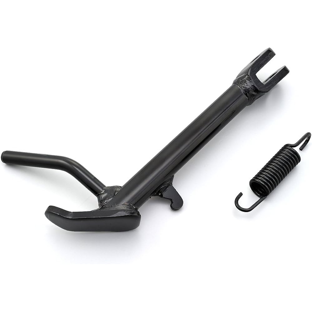 Daytona Motorcycle Short Side Stand for SR400/500 (78-21) Genuine ratio -65mm Black 95204