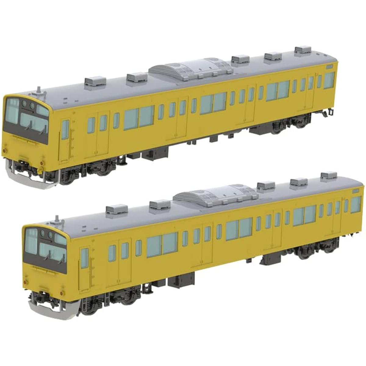 PLUM 1/80 JR East 201 series DC train Chuo/Sobu local line Kuha 201/Kuha 200 display model unpainted assembly plastic kit PP129