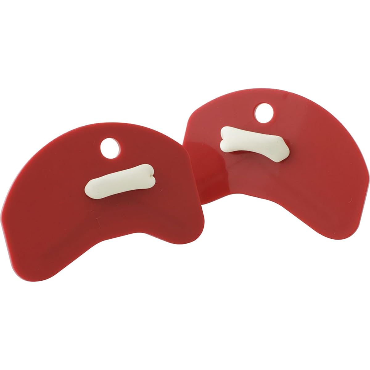 TEKISUI Swimming Practice Paddle Micro Hard Type M Size Red TP2