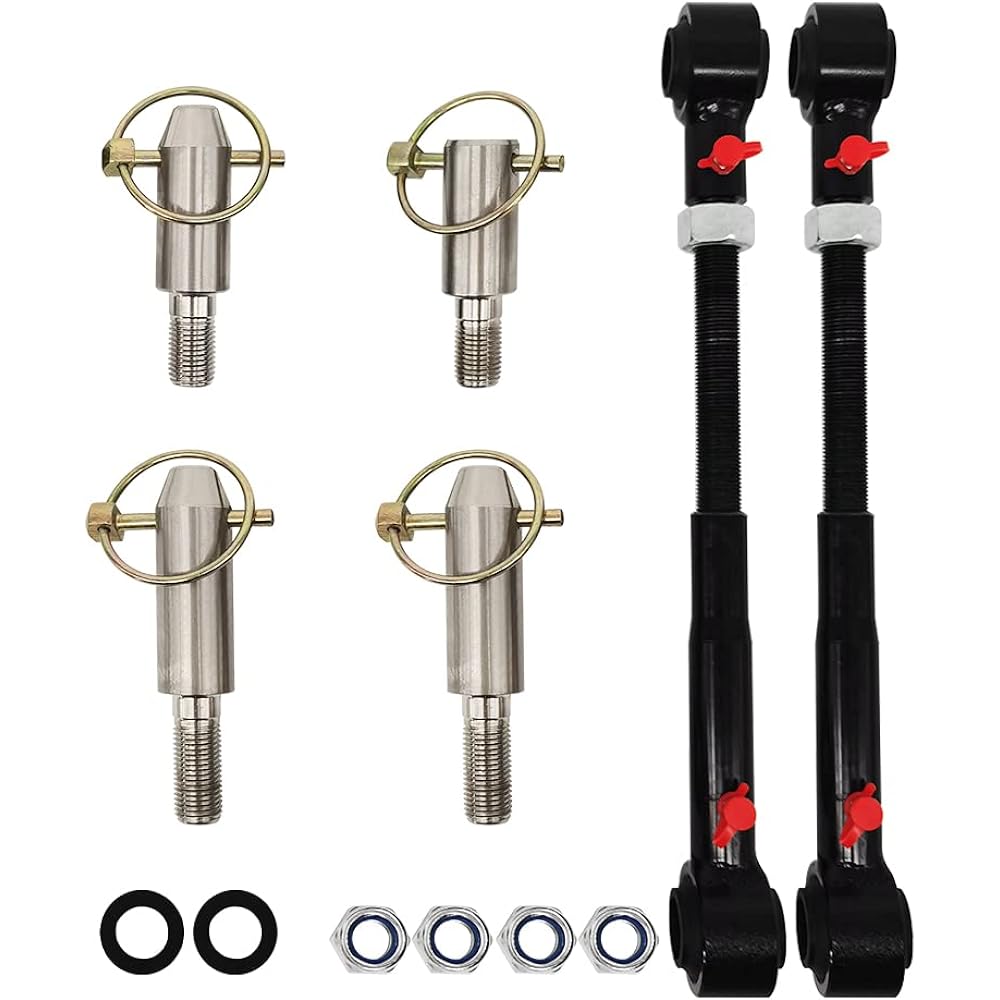 ONEUNIQ Front Swaver Link WRANGLER JK JKU 2007-2018 Front Swar Wick Quick Discoat System 2034 2.5-6 inch lift