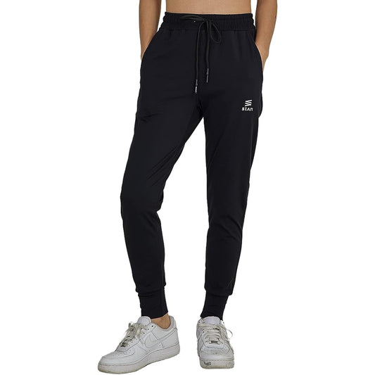 [StAn] Jogger Pants Training Pants Women's Black Gray S-XL Large Size Tapered Sweat Gym