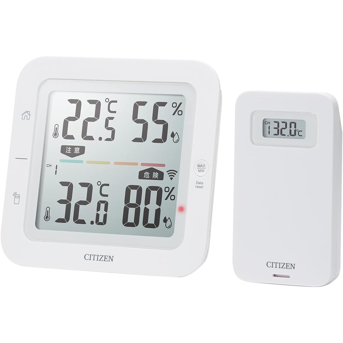 Citizen Cordless Thermohygrometer THM527 Multichannel Taioh