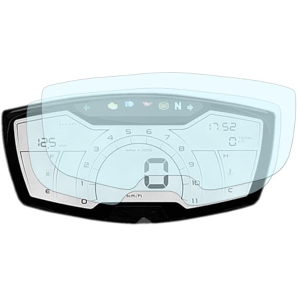 DEMUR Aprilia rs/tuono 125 2021-2023 Motorcycle Scratch Cluster Screen Dashboard Protection Instrument Film Dashboard Screen Protector (Size : 5 PCS)