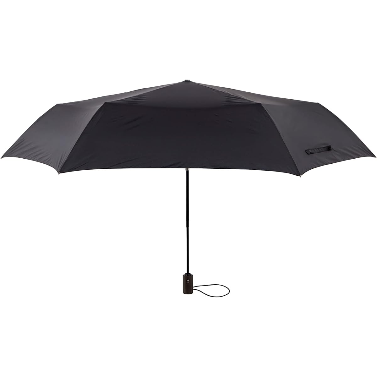 Amvel Folding Umbrella, Automatic Open/Close Folding Umbrella, One-Touch Umbrella, Automatic Open/Close, Strong Water Repellent, Super Water Repellent, Compact, Large, VERYKAL LARGE, Black, 210g