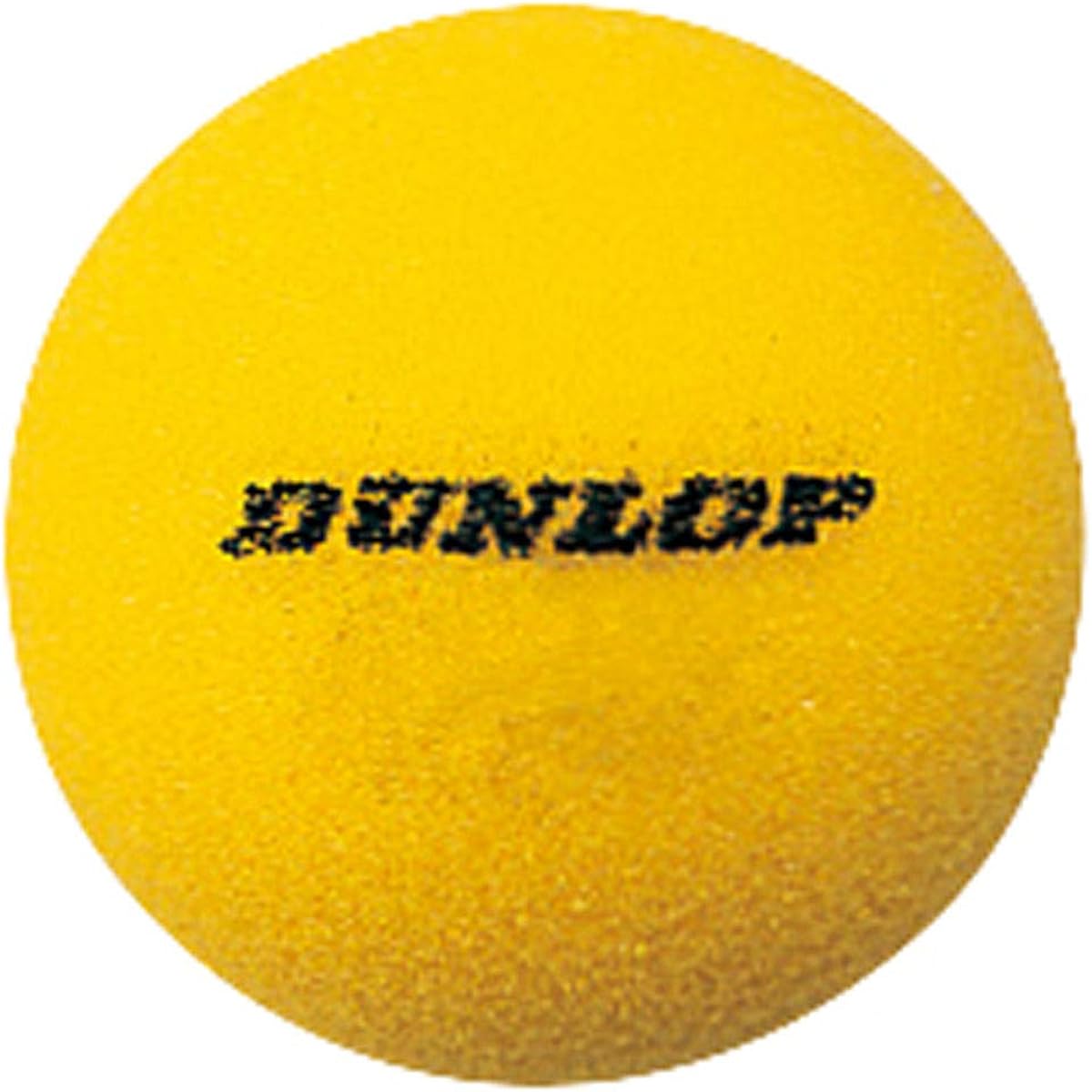 DUNLOP Short Tennis Sponge Ball Yellow Diameter 7.0cm NSPNGE2YL6BX