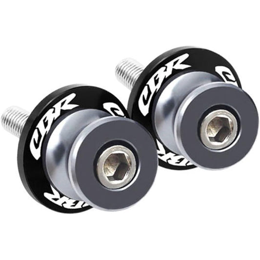 DOOREX M8 Motorcycle Swing Arm Spool Stand Screw Aluminum Accessories CBR 600RR 1000RR 900RR 929RR 954RR CBR 600 F2 F3 F4 Swing Arm Slider Spool (Size: Titanium)