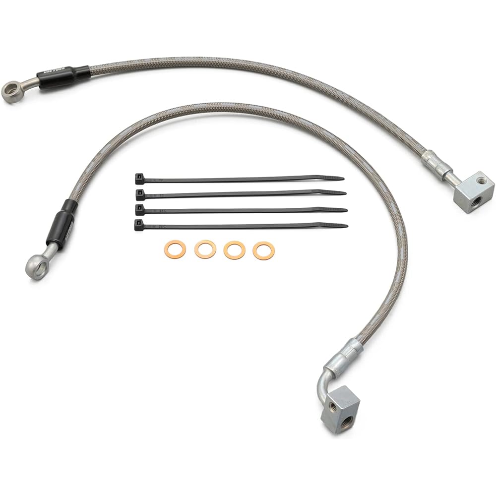 Daytona Motorcycle Short Brake Hose for GB350/S(21-23) Genuine Ratio -80mm 28189