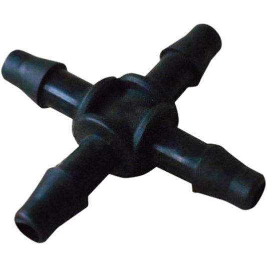 Agri Kaihatsu PVC Tube Fitting ANTELCO Barb Cross 4.5mm (Cross Barb) AN40495 100 Pieces