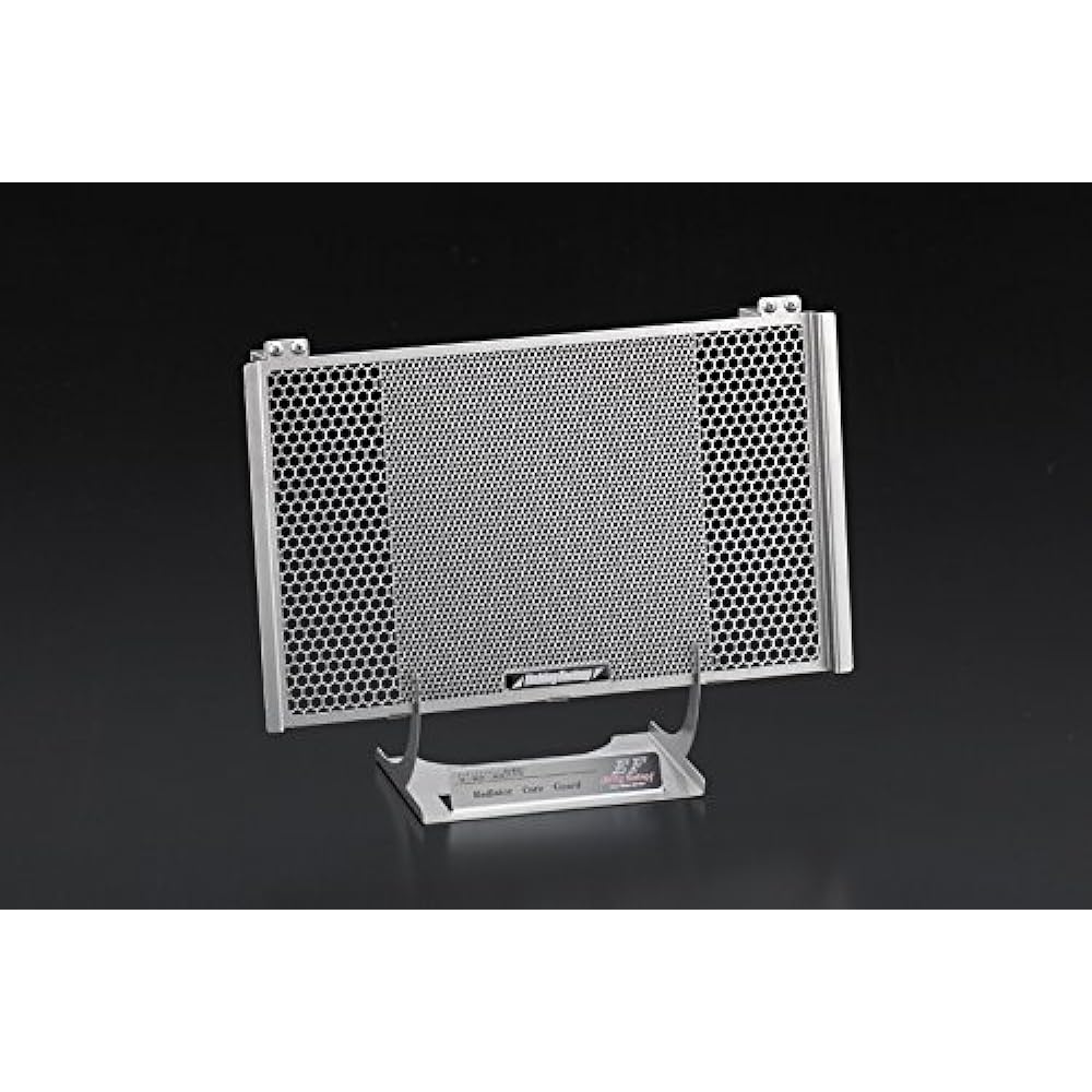 ETCHING FACTORY Core Guard Radiator Core Guard Emblem: Black Stainless Silver CBR400R 13- RGH-CBR400R-00