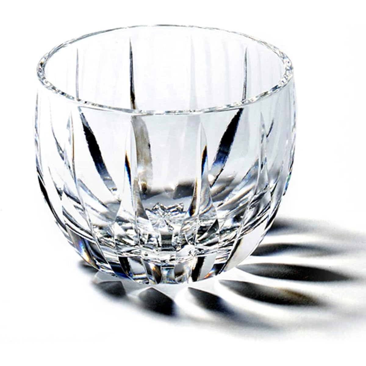 [Taimuro Kobo Official] Crystal Edo Kiriko Yasunori Kimura Kenbishi Glass Cup (Clear) TB5100-00 Paulownia Box Made in Japan