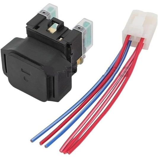 Motorcycle Starter Relay Motorcycle Starter Ignition Switch Relay Wit Plug For Yamaha 450 YFZ450 YFZ45 04-08 Grizzly YFM450 07-14 XV1700 Roadster Midnight