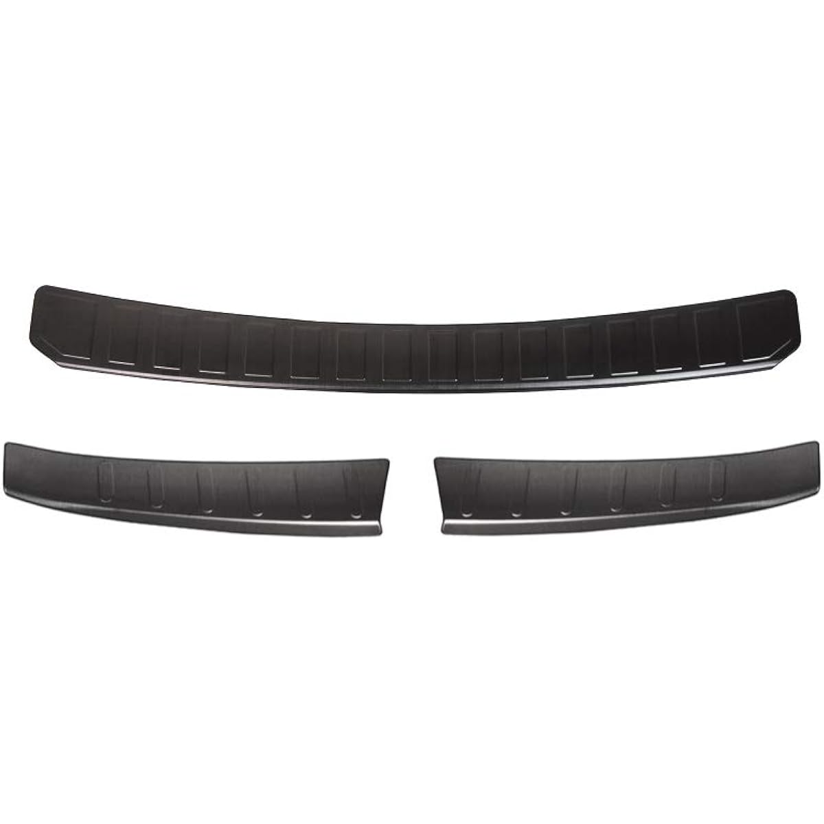 Samurai Produce Subaru Forester SK Series Dedicated Rear Bumper Step Guard & Luggage Scuff Plate 3P Black Hairline