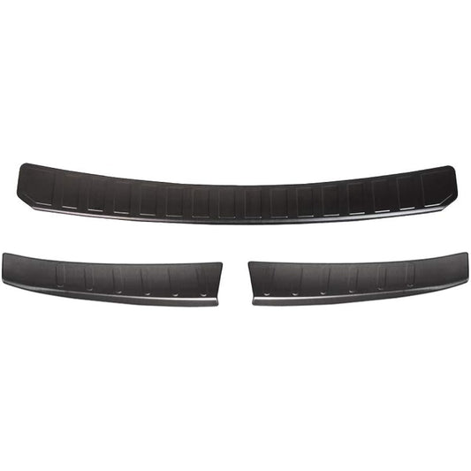 Samurai Produce Subaru Forester SK Series Dedicated Rear Bumper Step Guard & Luggage Scuff Plate 3P Black Hairline